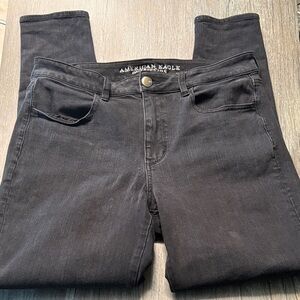 American Eagle Outfitters Women's Charcoal Skinny Jeans